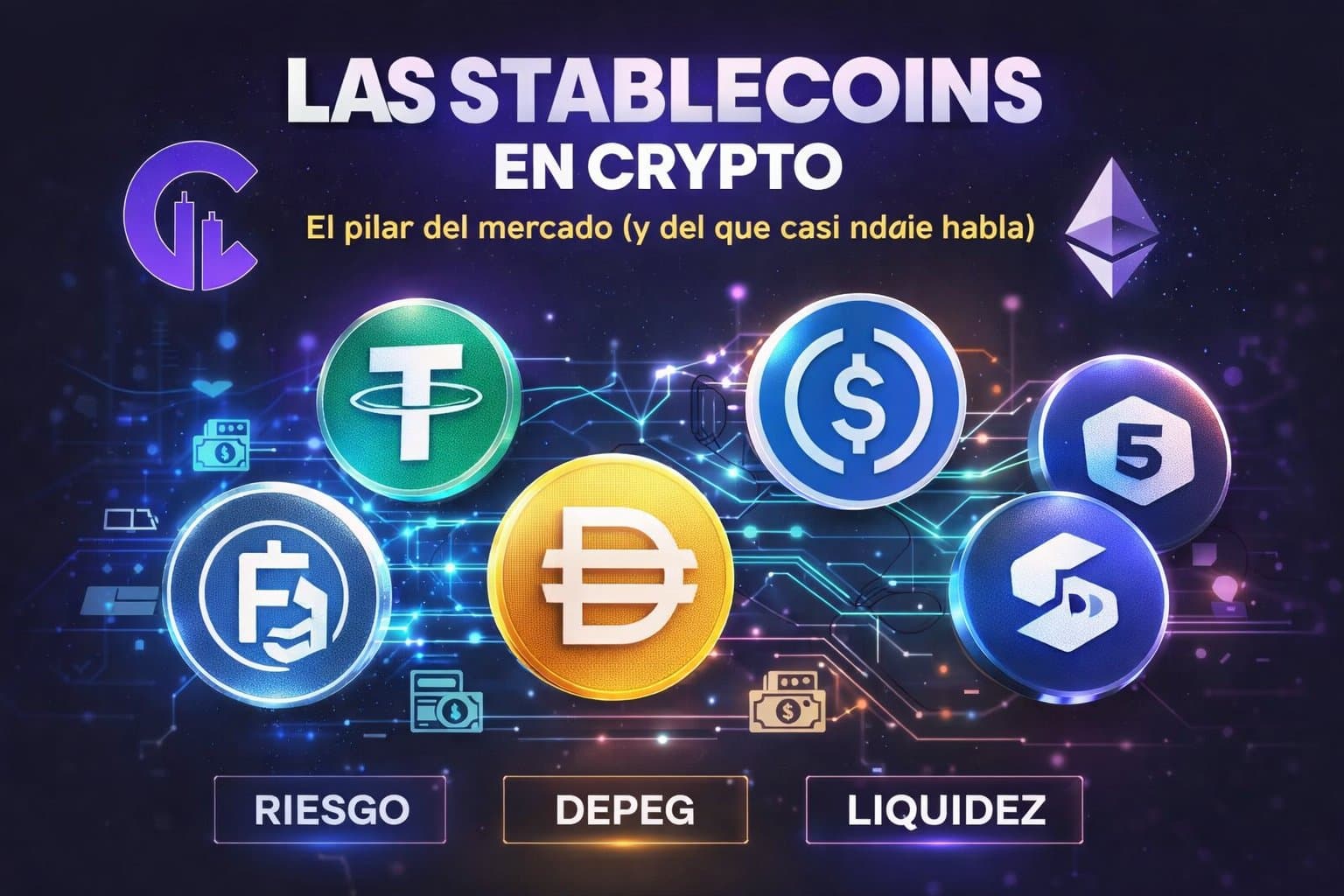 Stablecoins Explained: What They Are, Real Risks (Depeg), and Why They Power the Entire Crypto Market